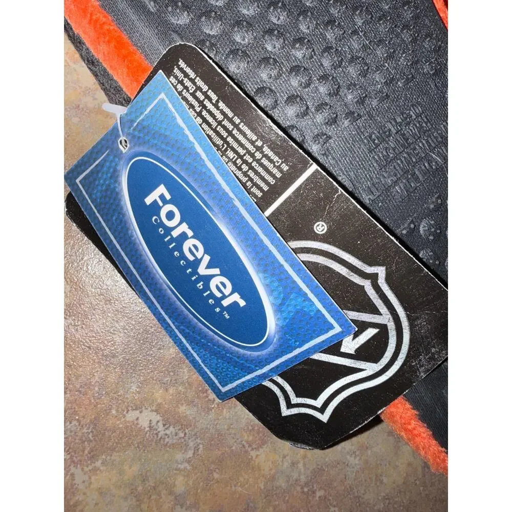 Lot of 2 Philadelphia Flyers Team Jersey Indoor/Outdoor Slippers ~ MED (9-10)